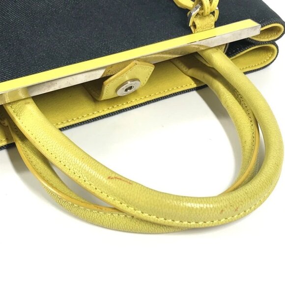 FENDI 8BH253 Petit Twojours Petit Twojours Bag Tote Bag Hand Bag - Picture 3 of 16